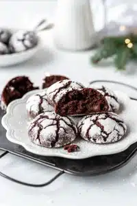 Chocolate Crinkle Cookies