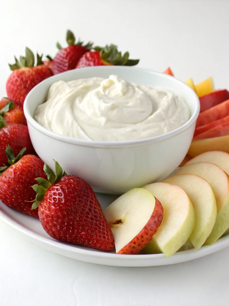 2 Ingredient Fruit Dip