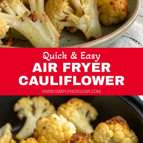 Air Fryer Cauliflower pinterest
