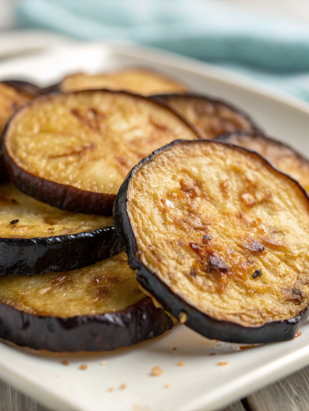 Air Fryer Eggplant Slices