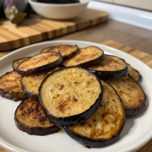 Air Fryer Eggplant Slices