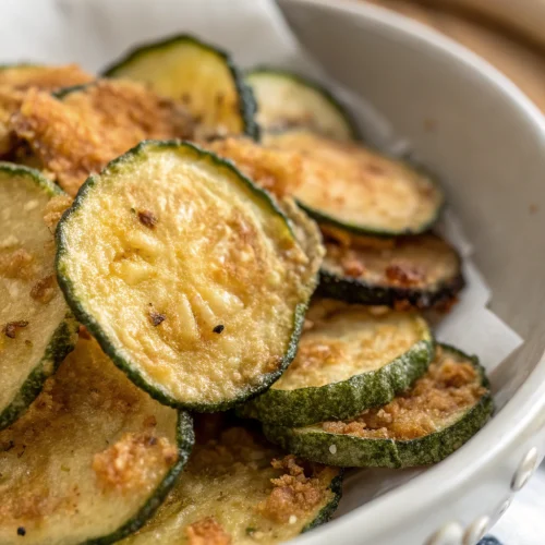 Air Fryer Zucchini Chips 1