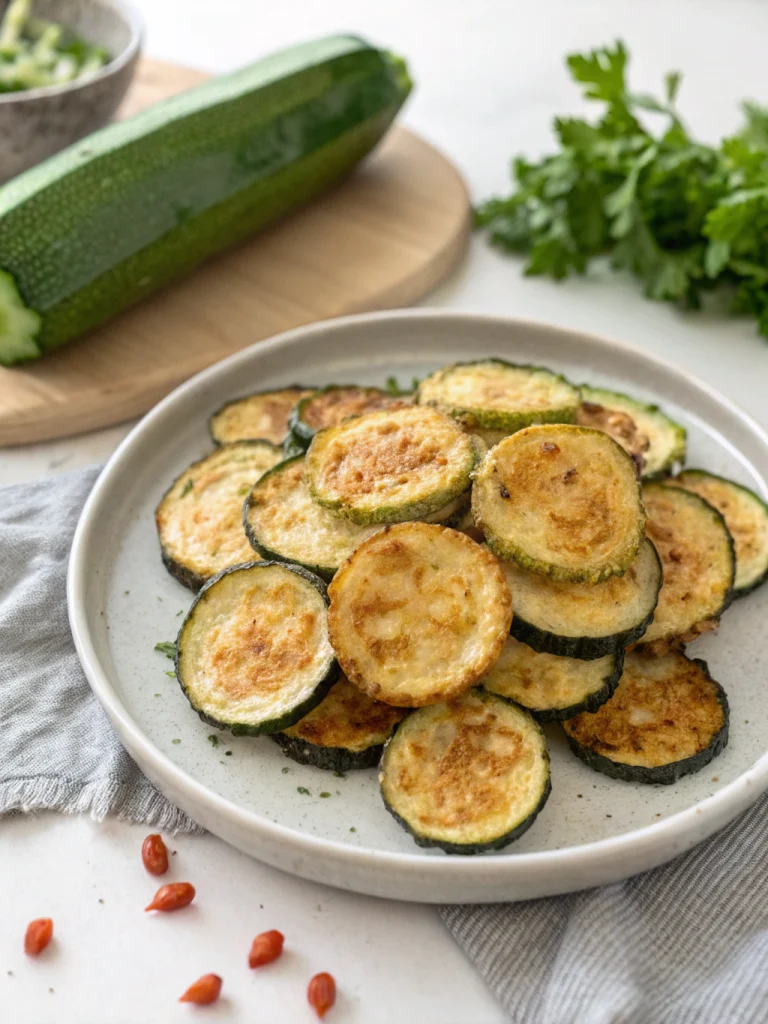 Air Fryer Zucchini Chips