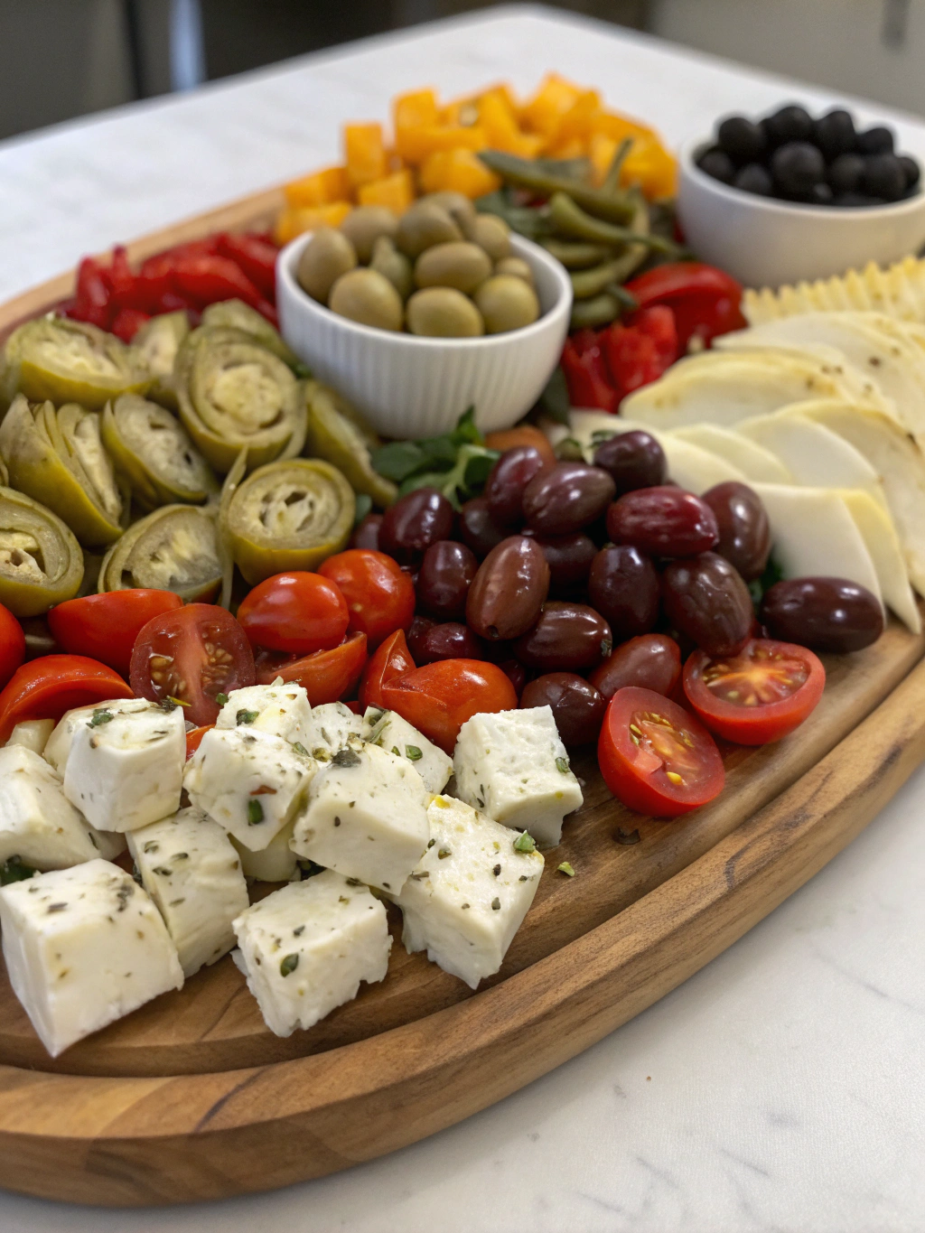 Antipasto or Mezze Platters Ingredients