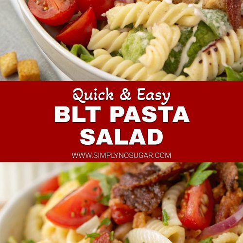 BLT Pasta Salad pinterest