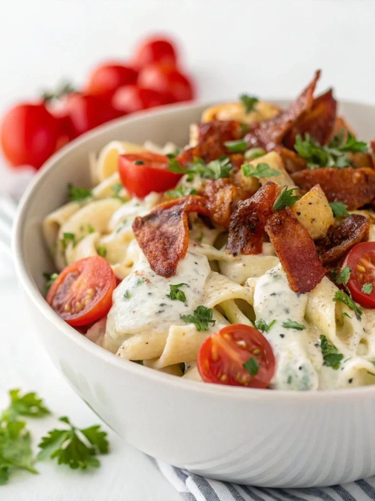 Bacon Pasta Salad with Ranch