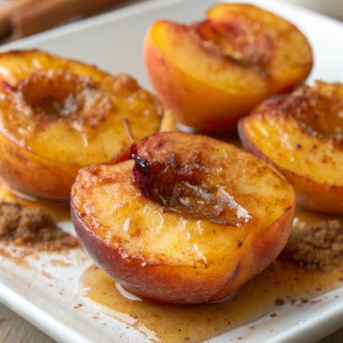 Baked Peaches 1