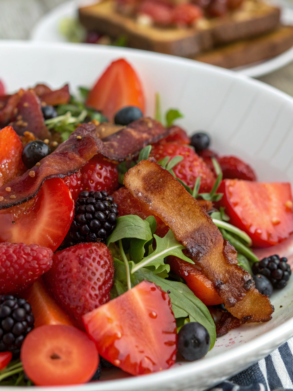 Berry Bacon Tomato Salad
