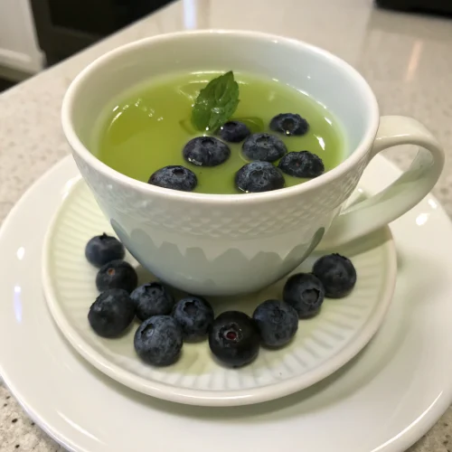 Blueberry Green Tea