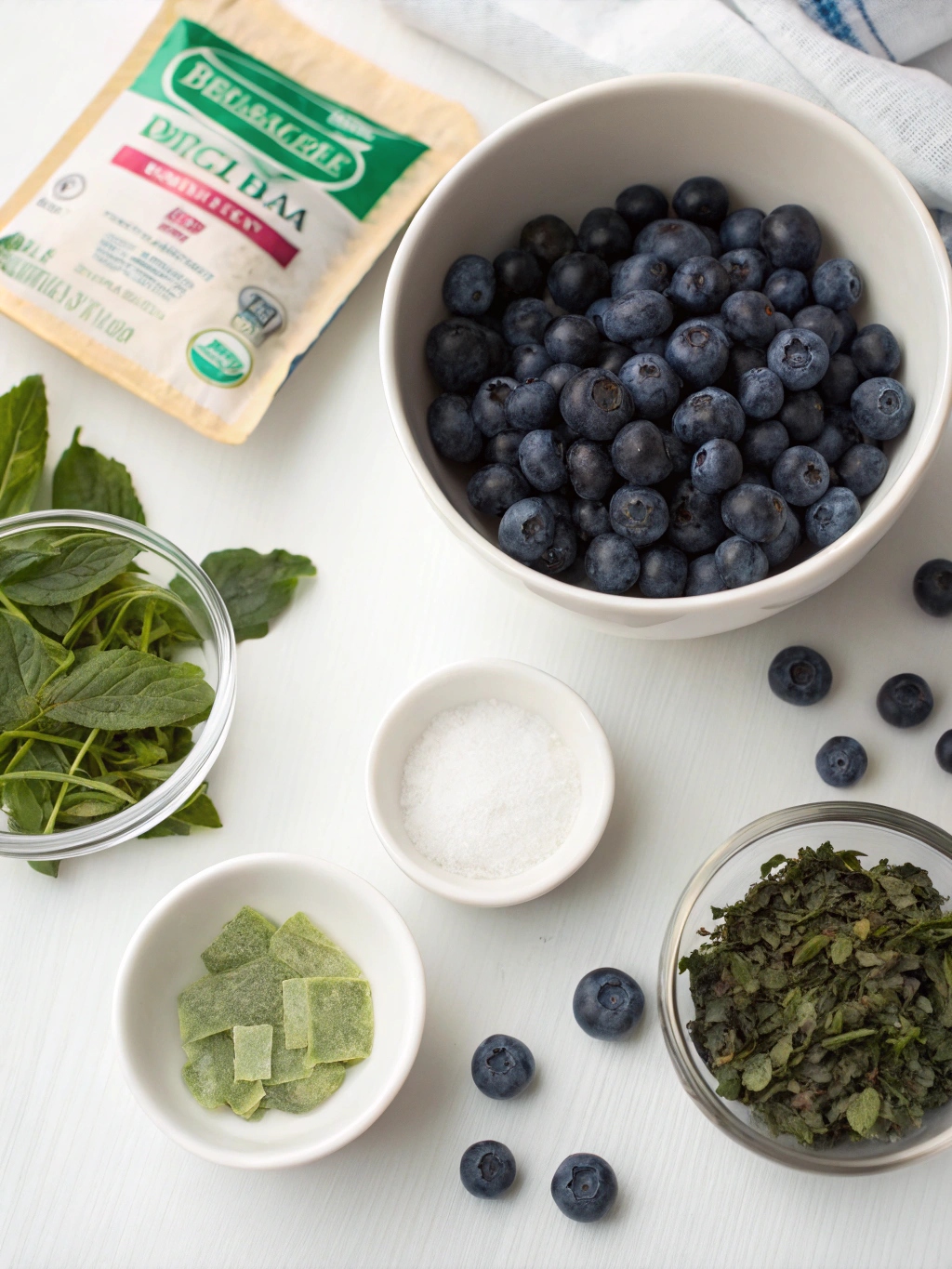Blueberry Green Tea Ingredients