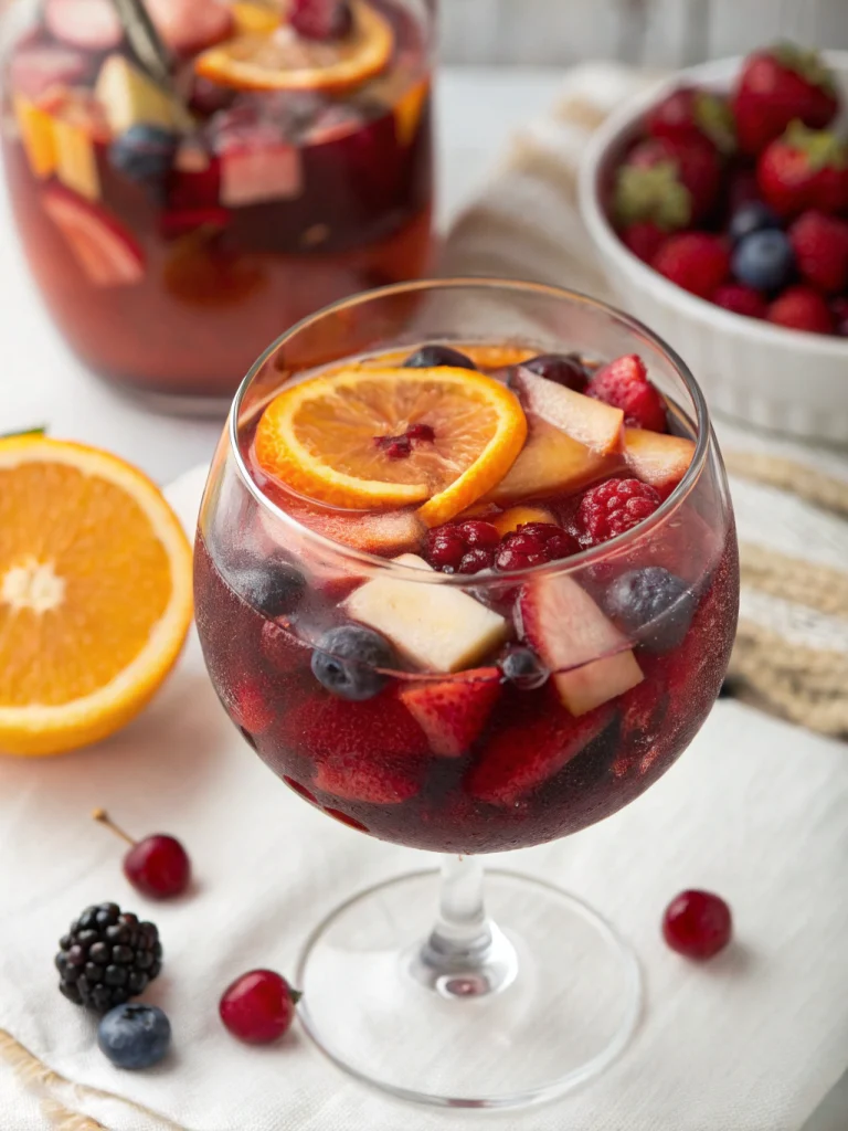 Bourbon Sangria