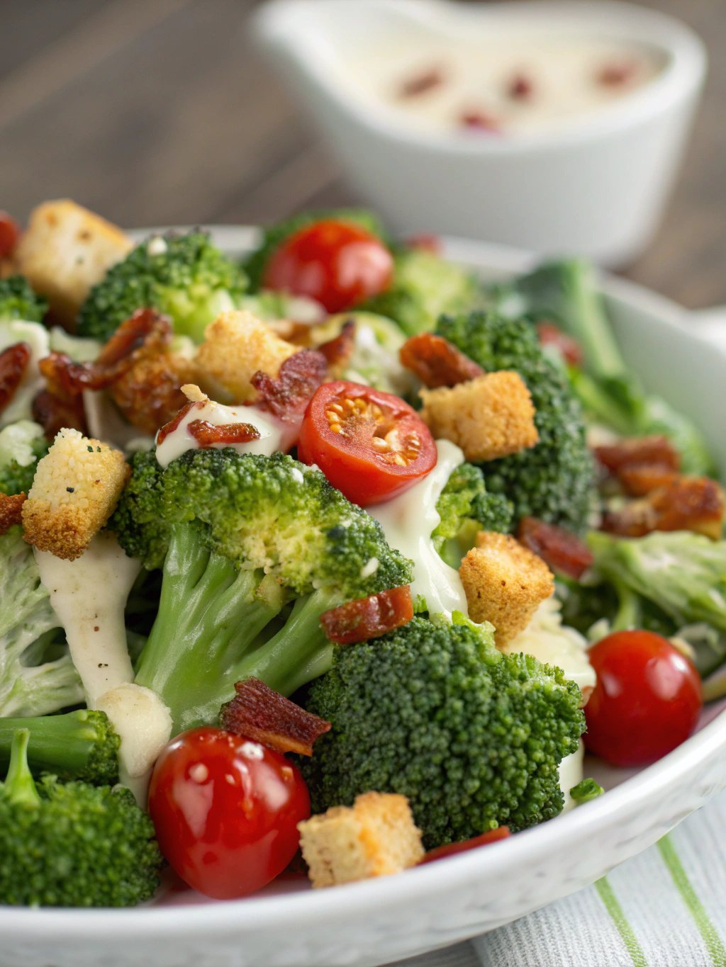 Broccoli Bliss Salad Preparation
