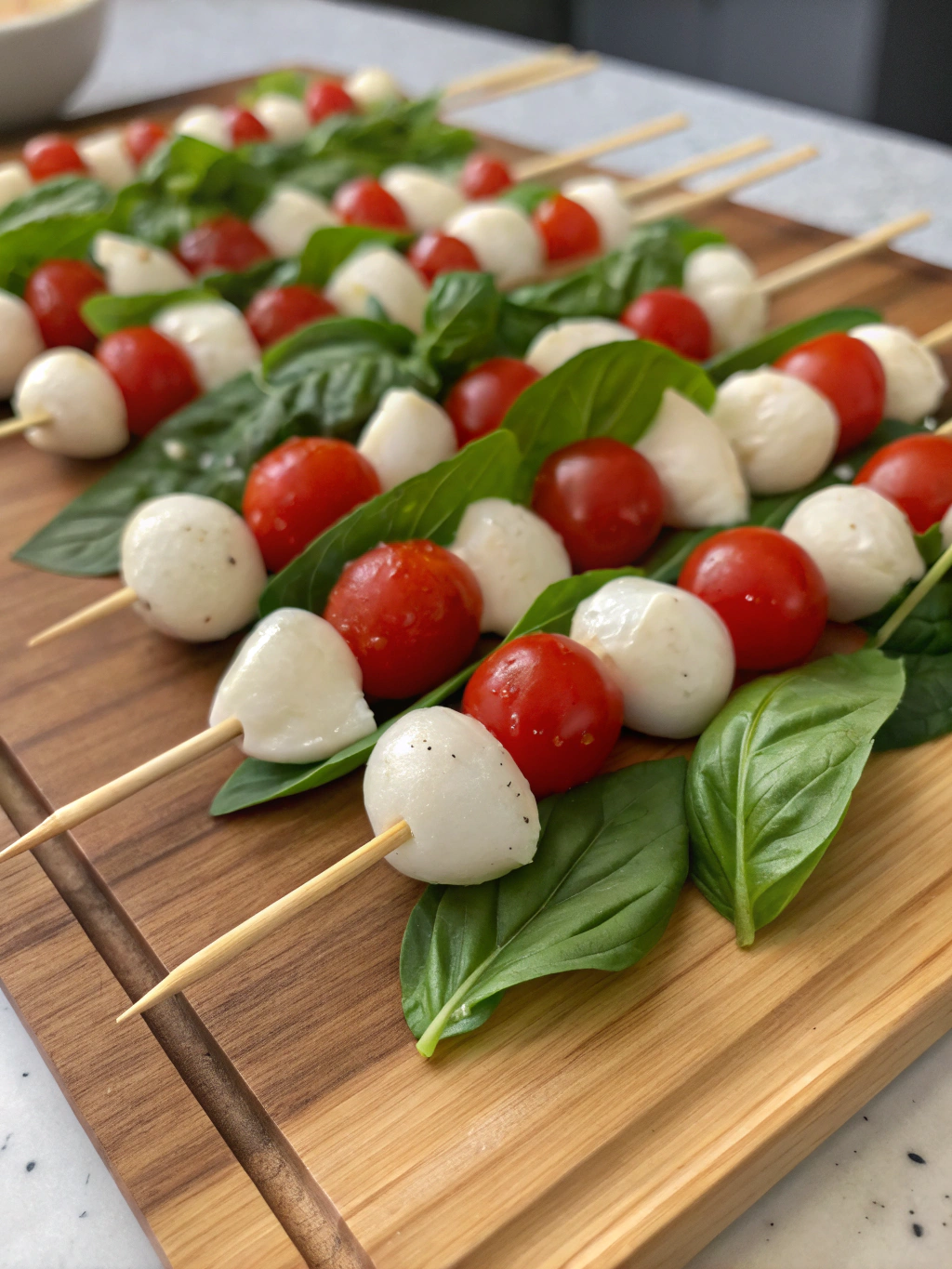 Caprese Skewers ingredients