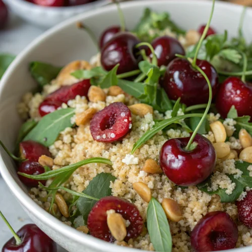 Cherry Quinoa Salad 1