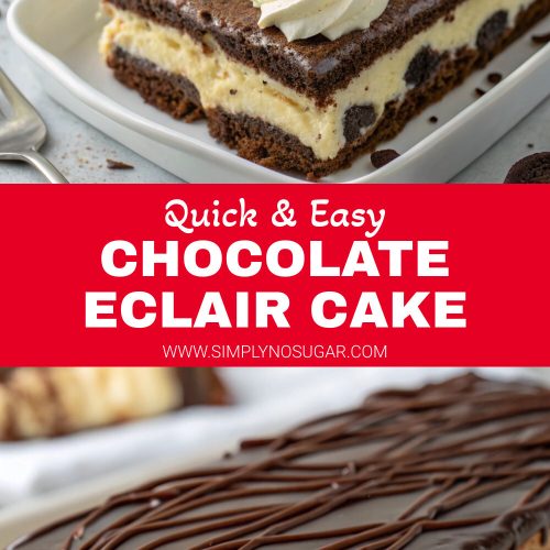 Chocolate Eclair Cake pinterest