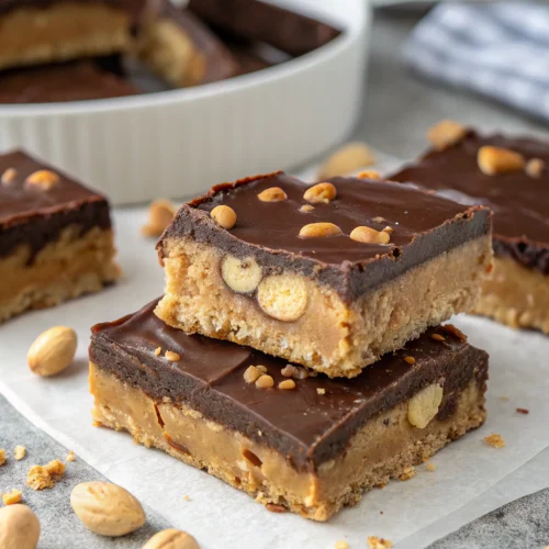 Chocolate Peanut Butter Bars 1