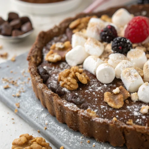 Classic Rocky Road Pie 1
