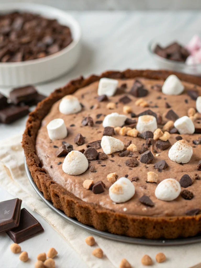 Classic Rocky Road Pie