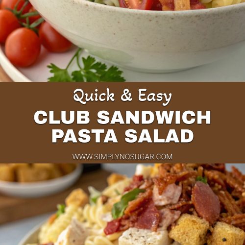 Club Sandwich Pasta Salad pinterest