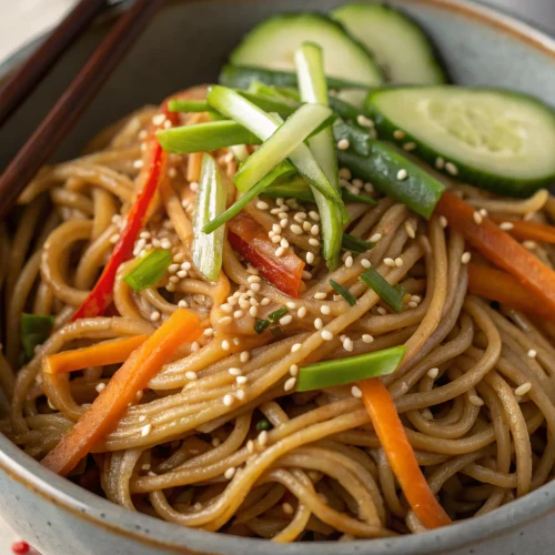 Cold Sesame Noodles 1