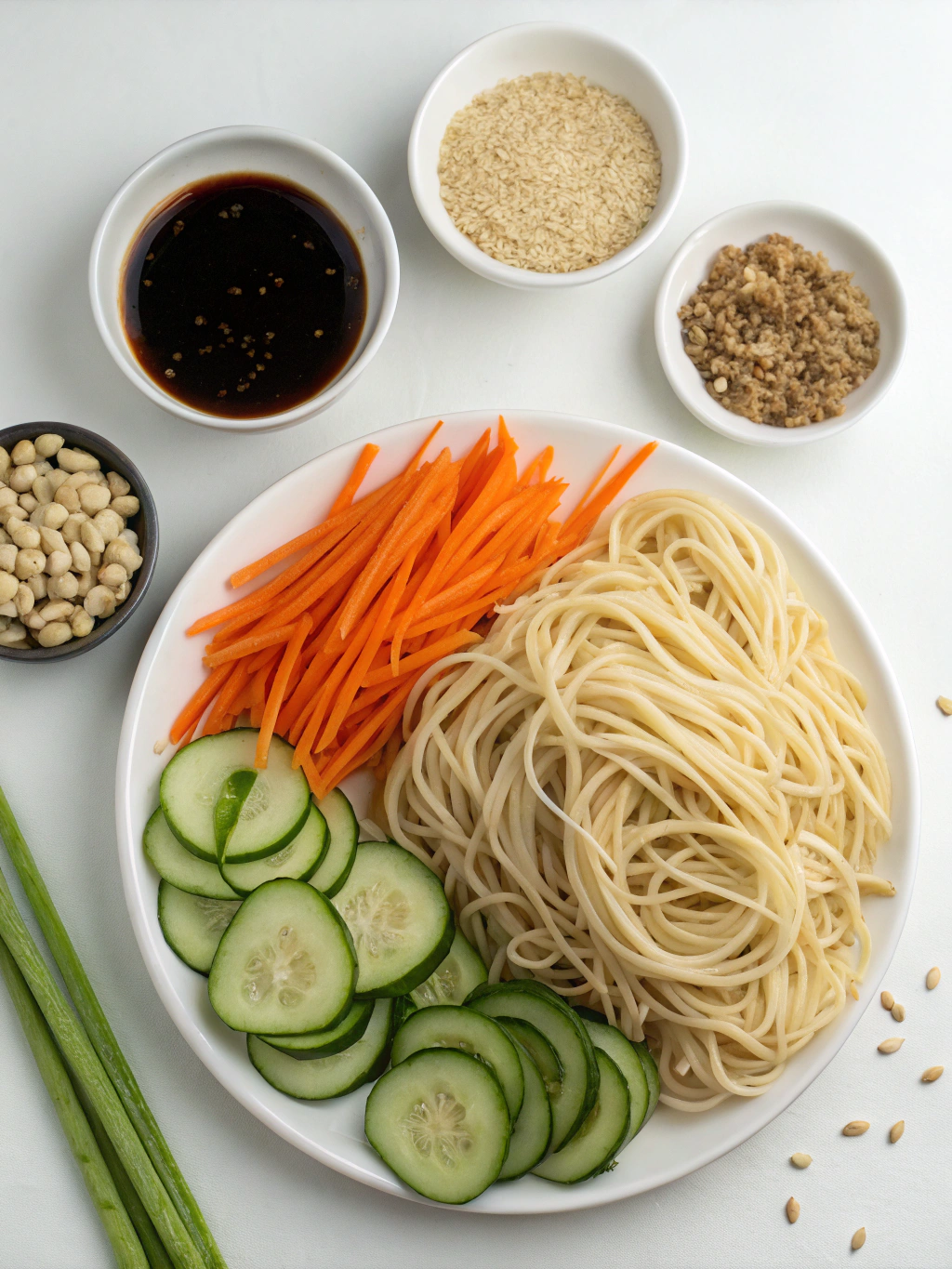 Cold Sesame Noodles ingredients