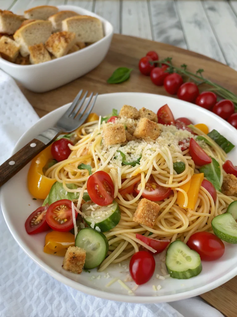 Cookout Spaghetti Pasta Salad
