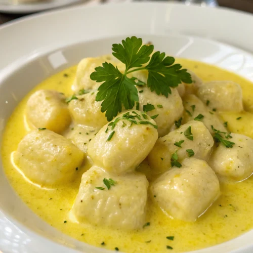 Creamy Lemon Gnocchi 1