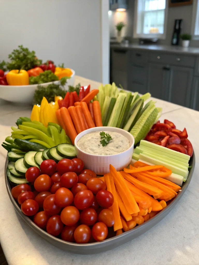 Creative Crudité Platters