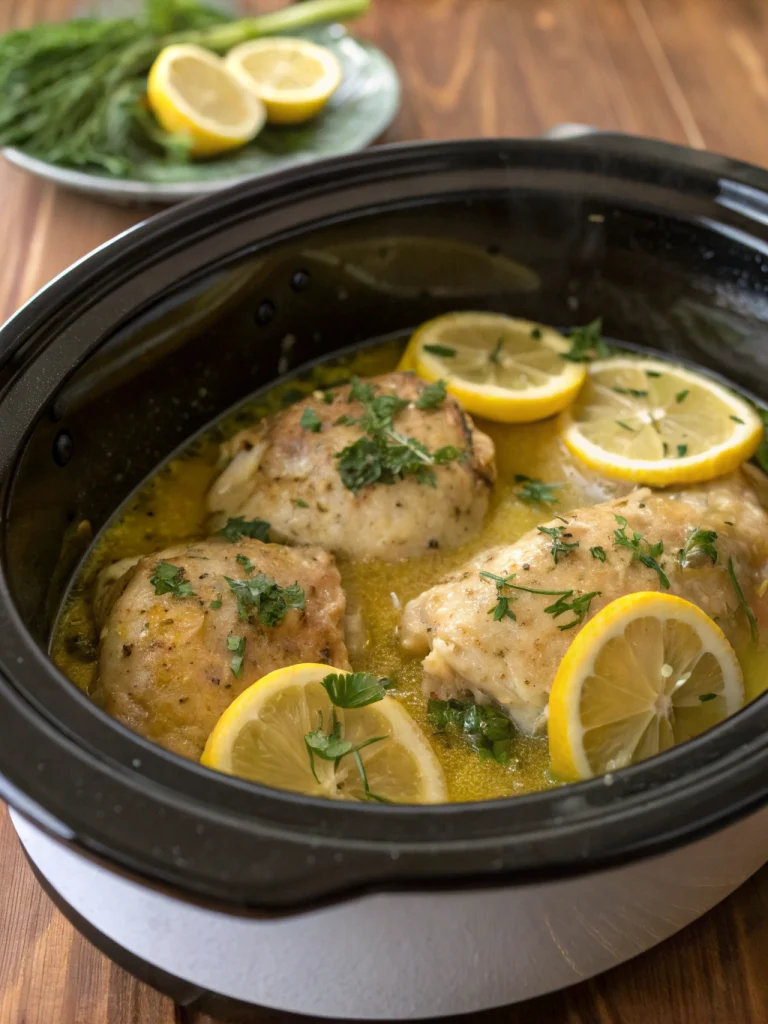 Crockpot Lemonade Chicken