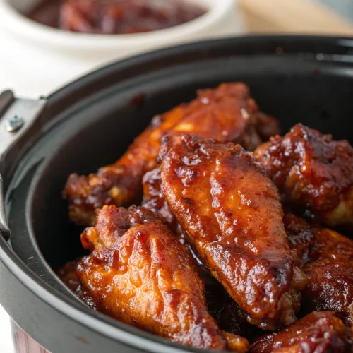 Crockpot Wings in Dr. Pepper Sauce 1