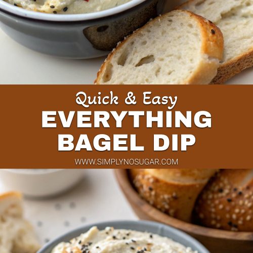 Everything Bagel Dip pinterest