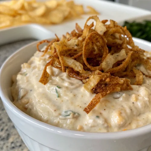 French Onion Dip Homemade 1