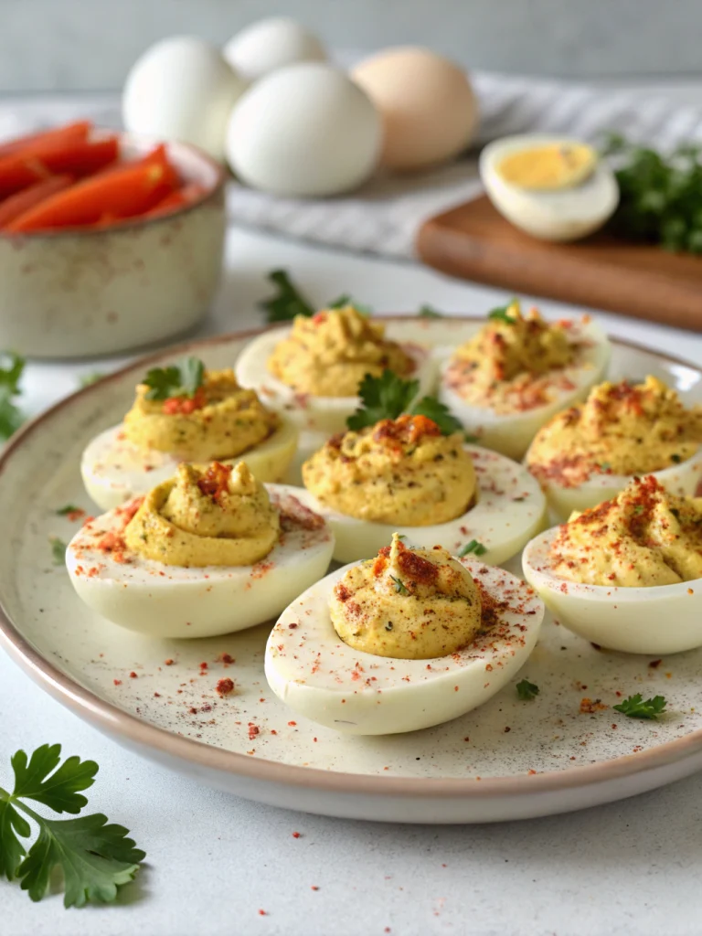 Fried Deviled Eggs