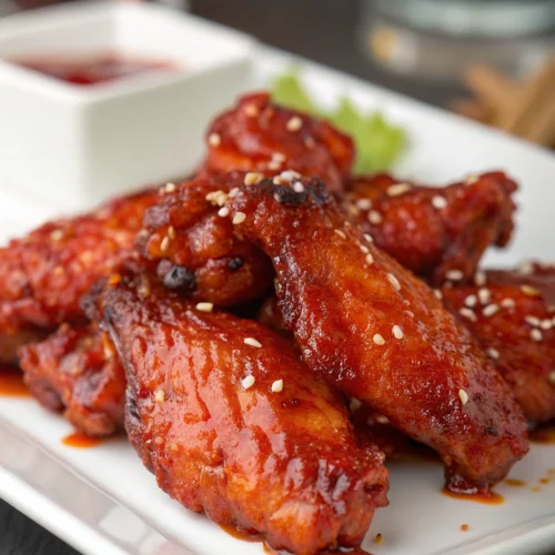 Gochujang-Glazed Chicken Wings 1