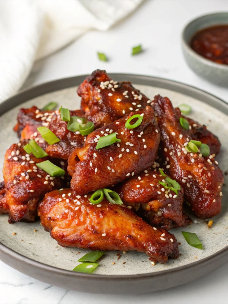 Gochujang-Glazed Chicken Wings