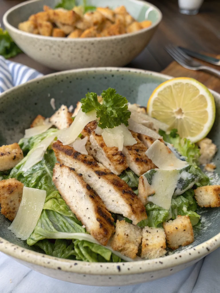 Grilled Chicken Caesar Salad