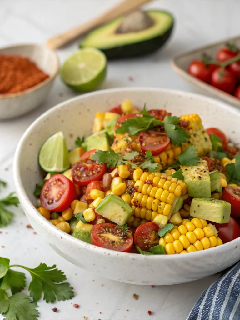 Grilled Corn Salad