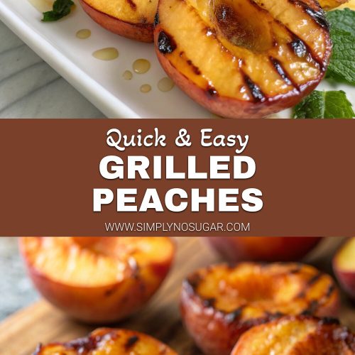 Grilled Peaches pinterest