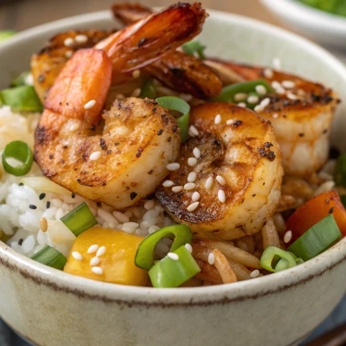 Grilled Shrimp Bowl 1
