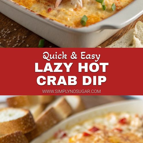 Lazy Hot Crab Dip pinterest