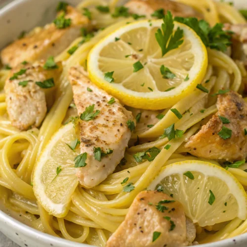 Lemon Chicken Pasta 1