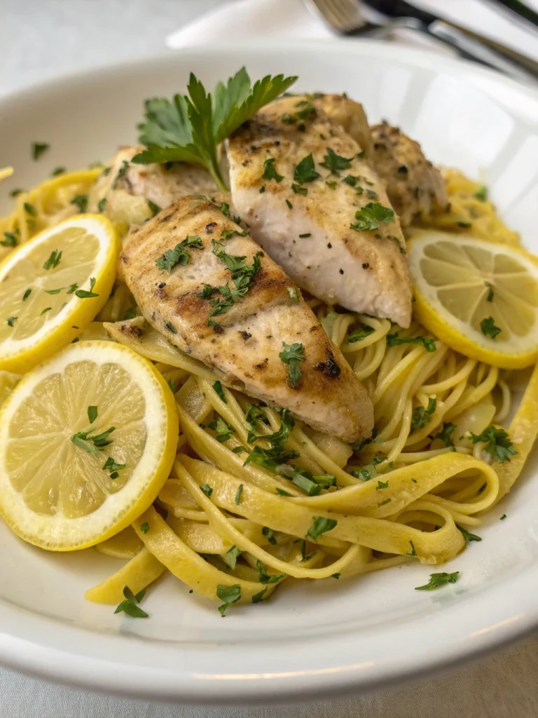 Lemon Chicken Pasta
