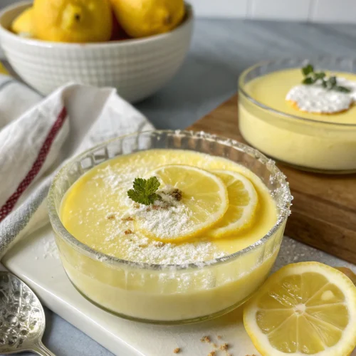 Lemon Posset Recipe