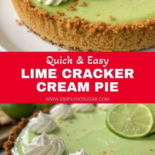 Lime Cracker Cream Pie pinterest