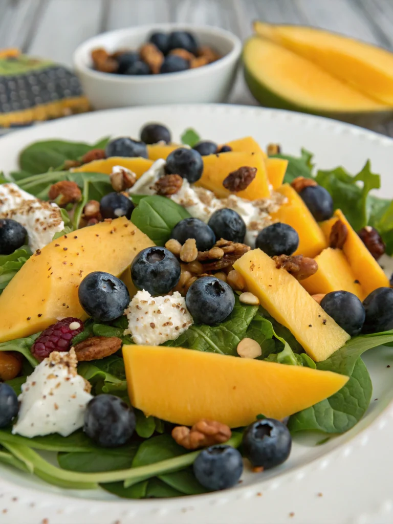 Mango Blueberry Salad