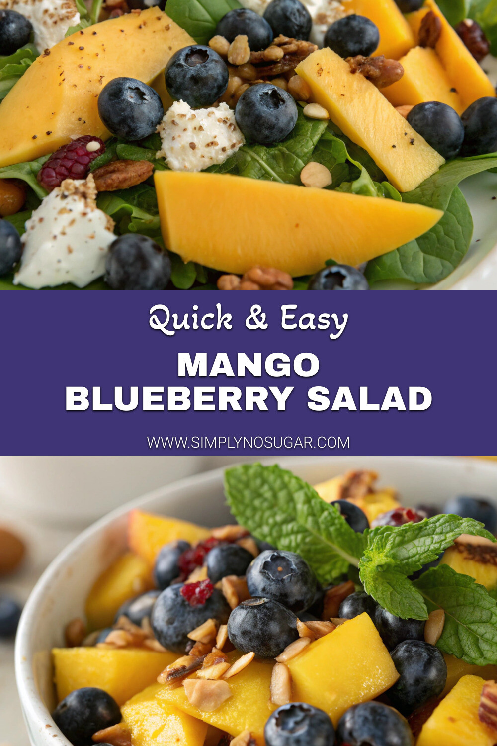 Mango Blueberry Salad