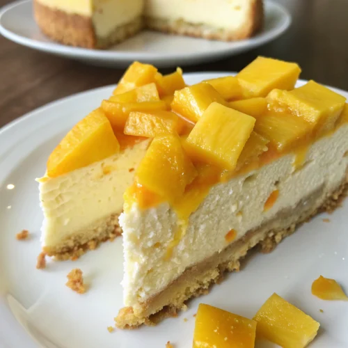 Mango Cheesecake 1