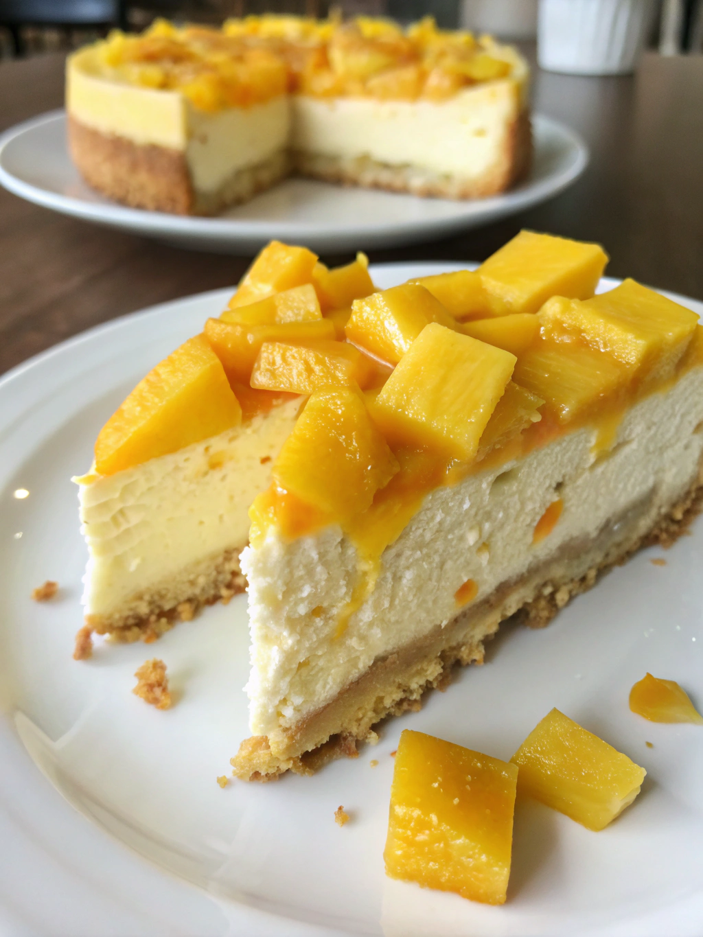 Mango Cheesecake Image