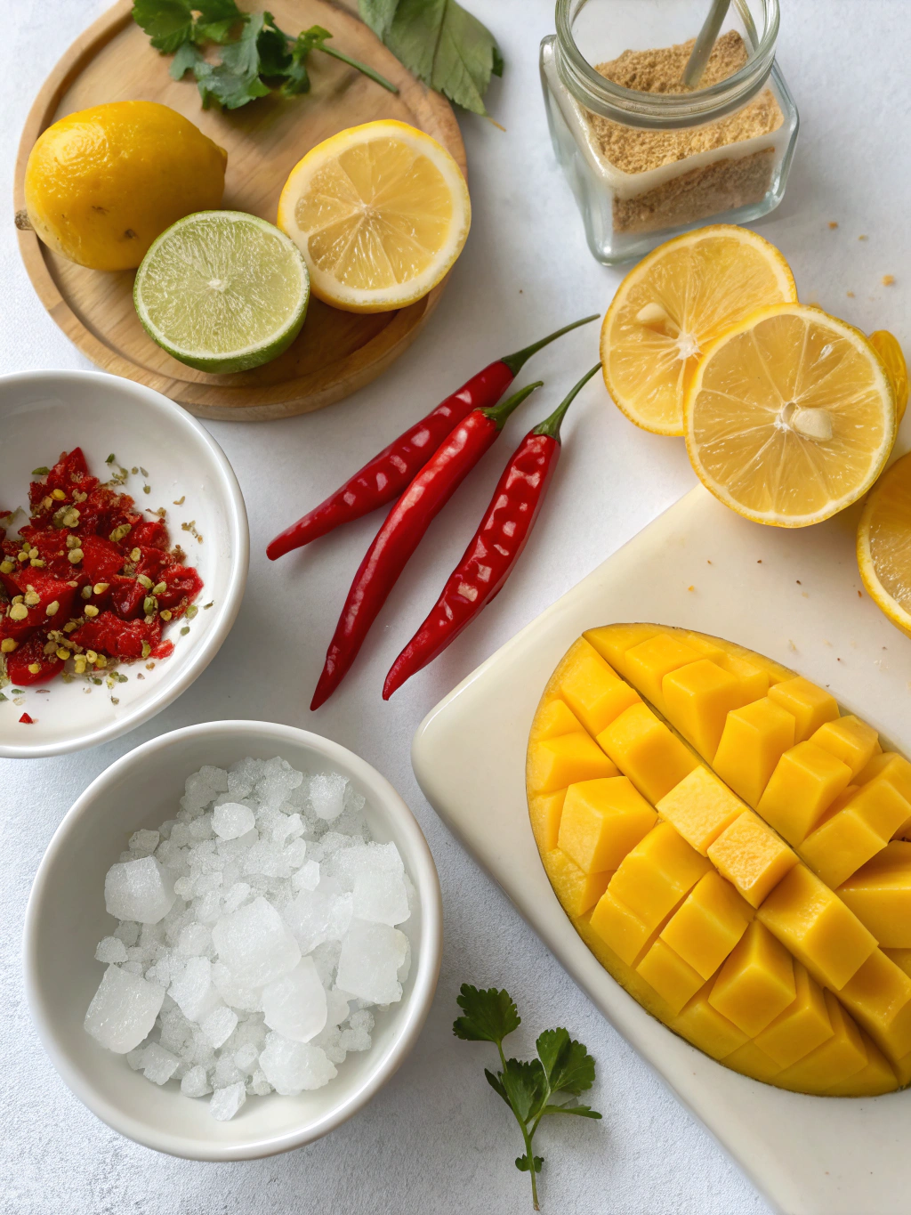Mango Chilli Lemonade ingredients