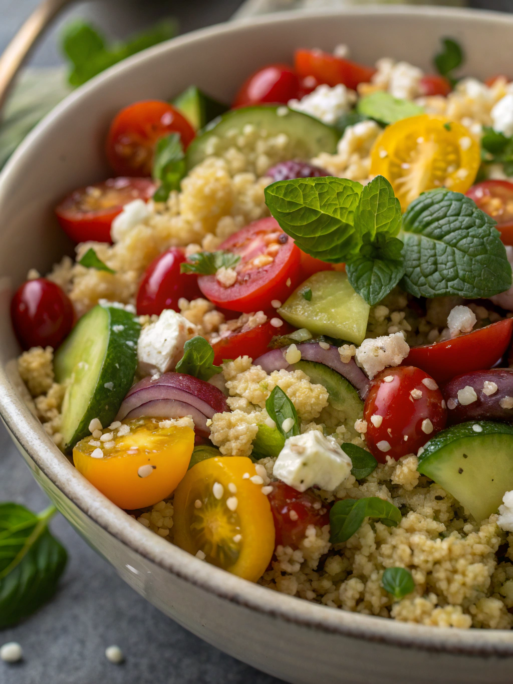Mediterranean Quinoa Salad